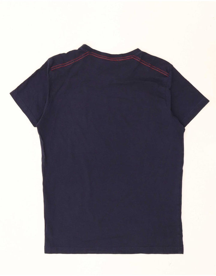 U.S. POLO ASSN. Mens T-Shirt Top Medium Navy Blue Cotton