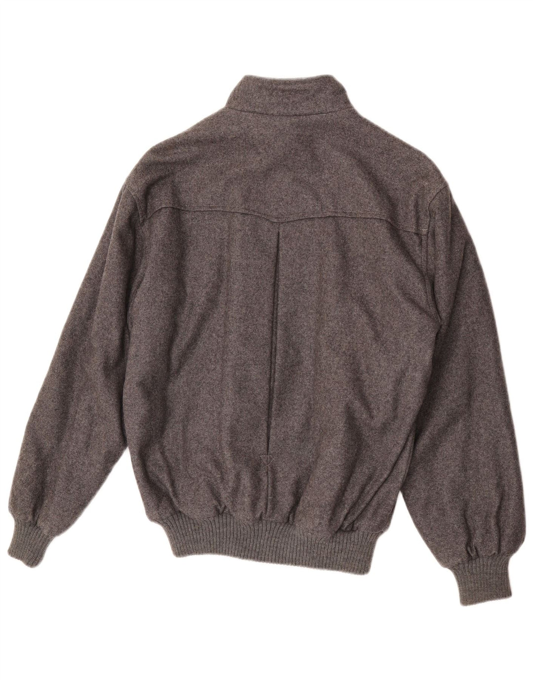 Brummell Herre Bomber Bomber Jacket IT 48 Medium Grå Uld