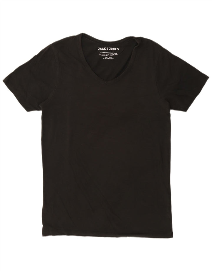 Jack & Jones Herre T-Shirt Top Stor Sort