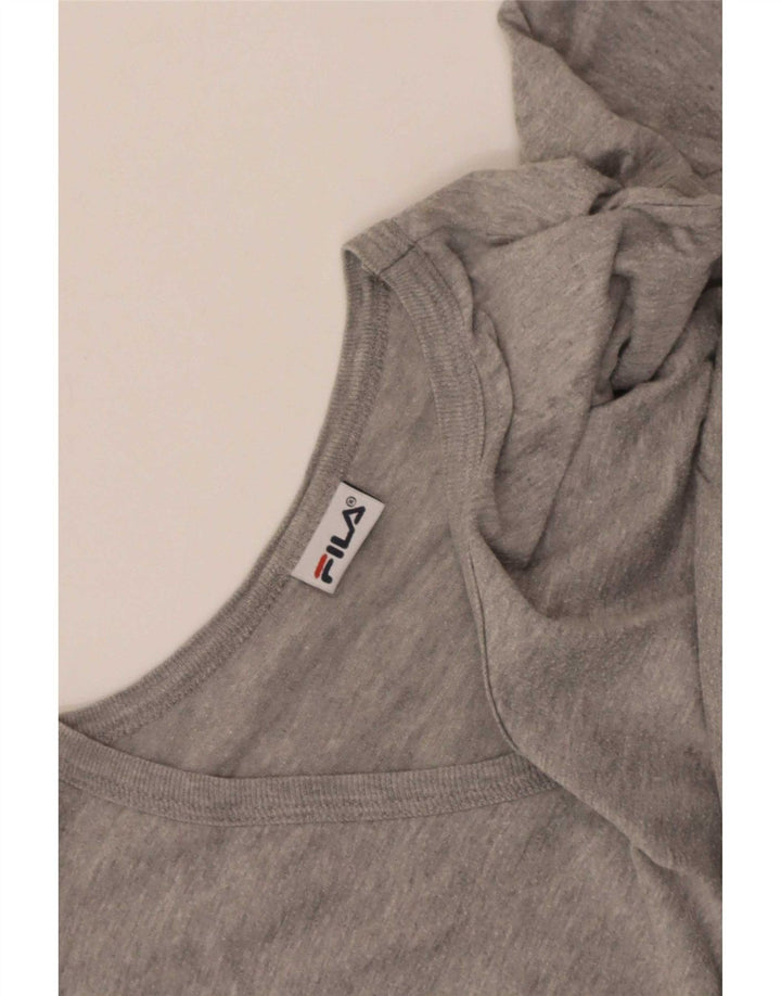 Fila Herre T-Shirt Top Lille Grå