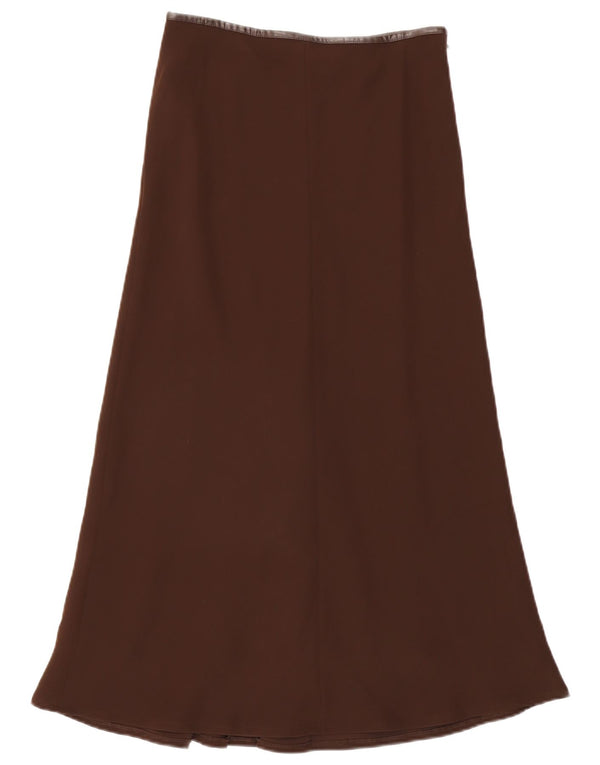 Luisa Spagnoli Dame Maxi Nederdel IT 44 Medium W30 Brun Polyester