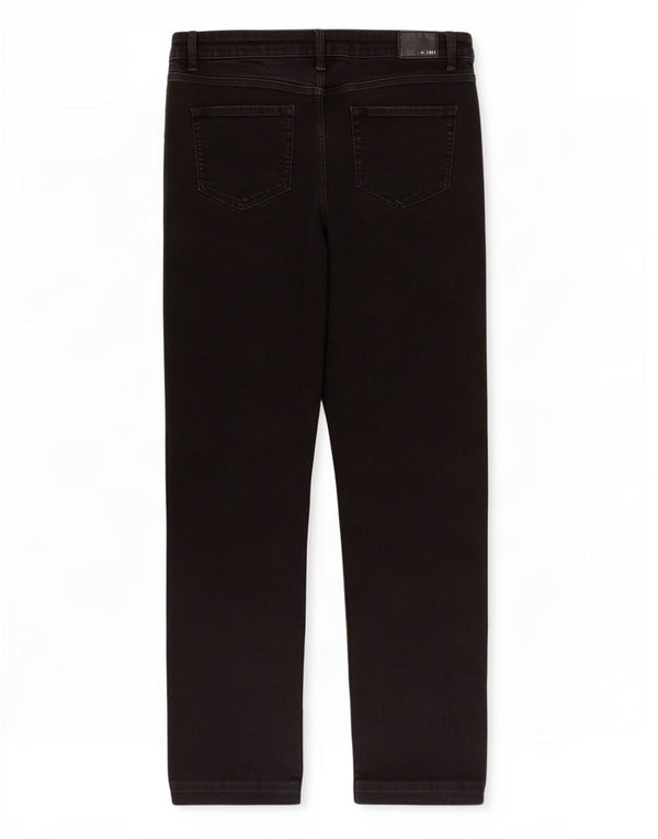 Marks & Spencer Womens The Sophia Straight Jeans UK 16 Large W32 L29 Black