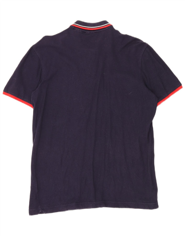 FILA Poloshirt til mænd Medium Navyblå Bomuld