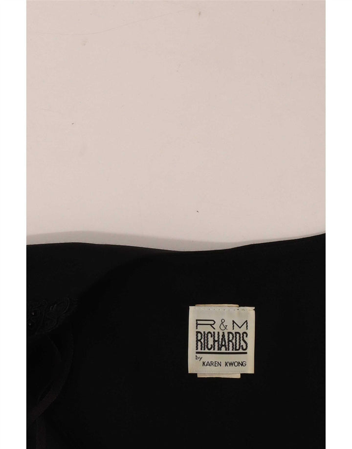 R&M Richards Bolerojakke til kvinder UK 14 Medium Sort Rayon