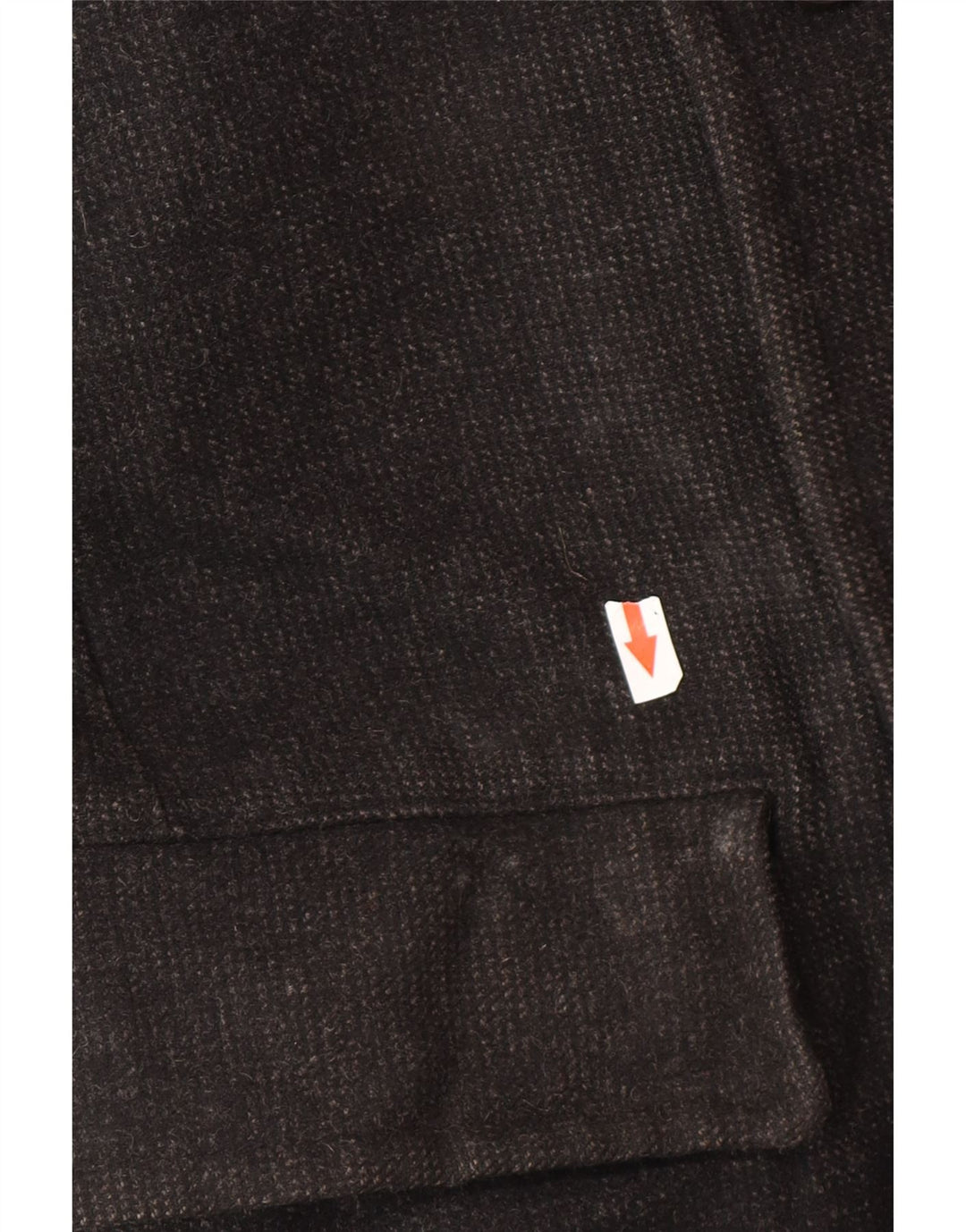 Marks & Spencer Herre Pea Coat UK 38 Medium Black Wool