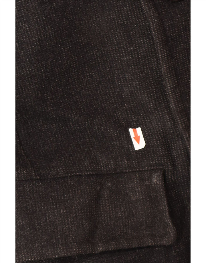 Marks & Spencer Herre Pea Coat UK 38 Medium Black Wool