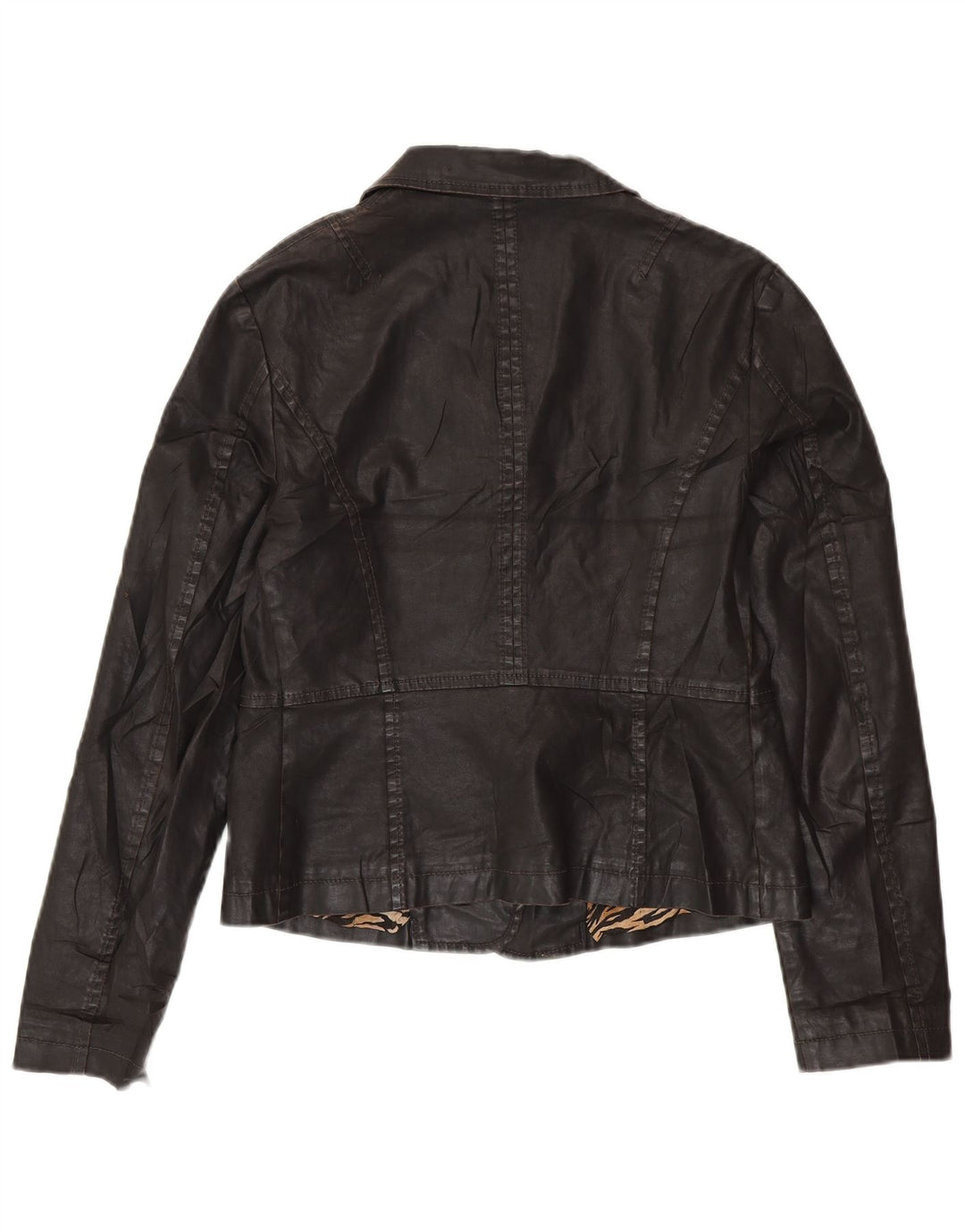 GUESS BY MARCIANO Dame Crop 3-knaps blazerjakke IT 46 Large Sort