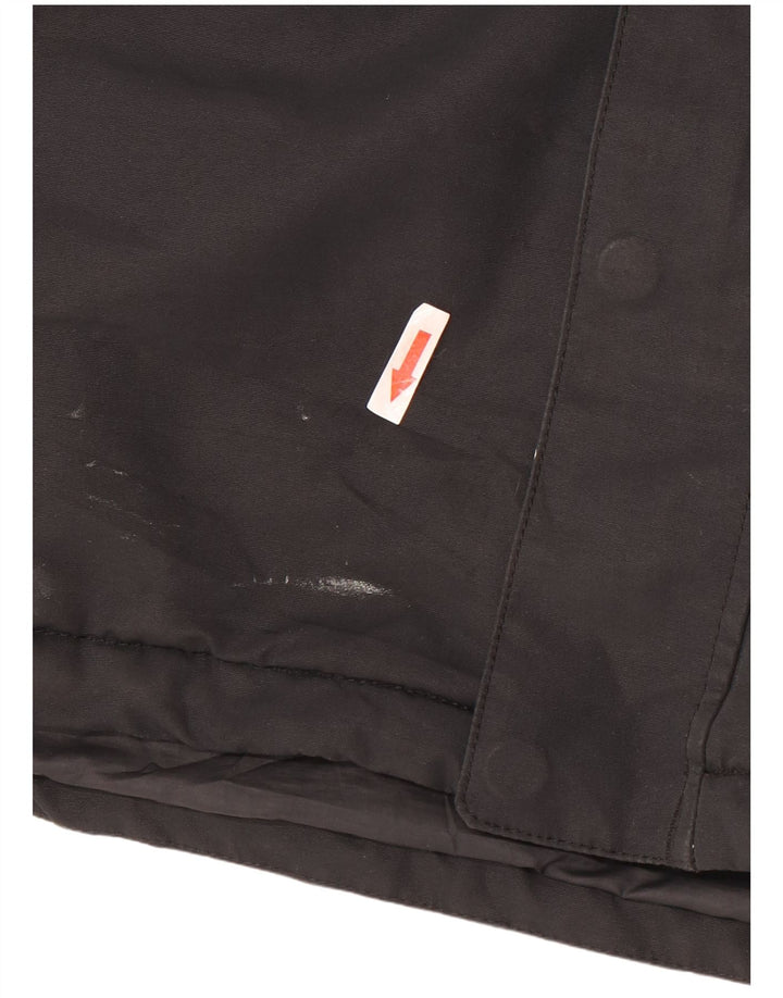 Columbia Herre Hooded Utility Jacket UK 38 Medium Black Polyester