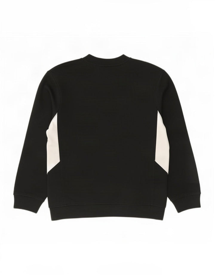 Nike Boys Sweatshirt Jumper 10-11 år Medium Sort Colourblock Polyester