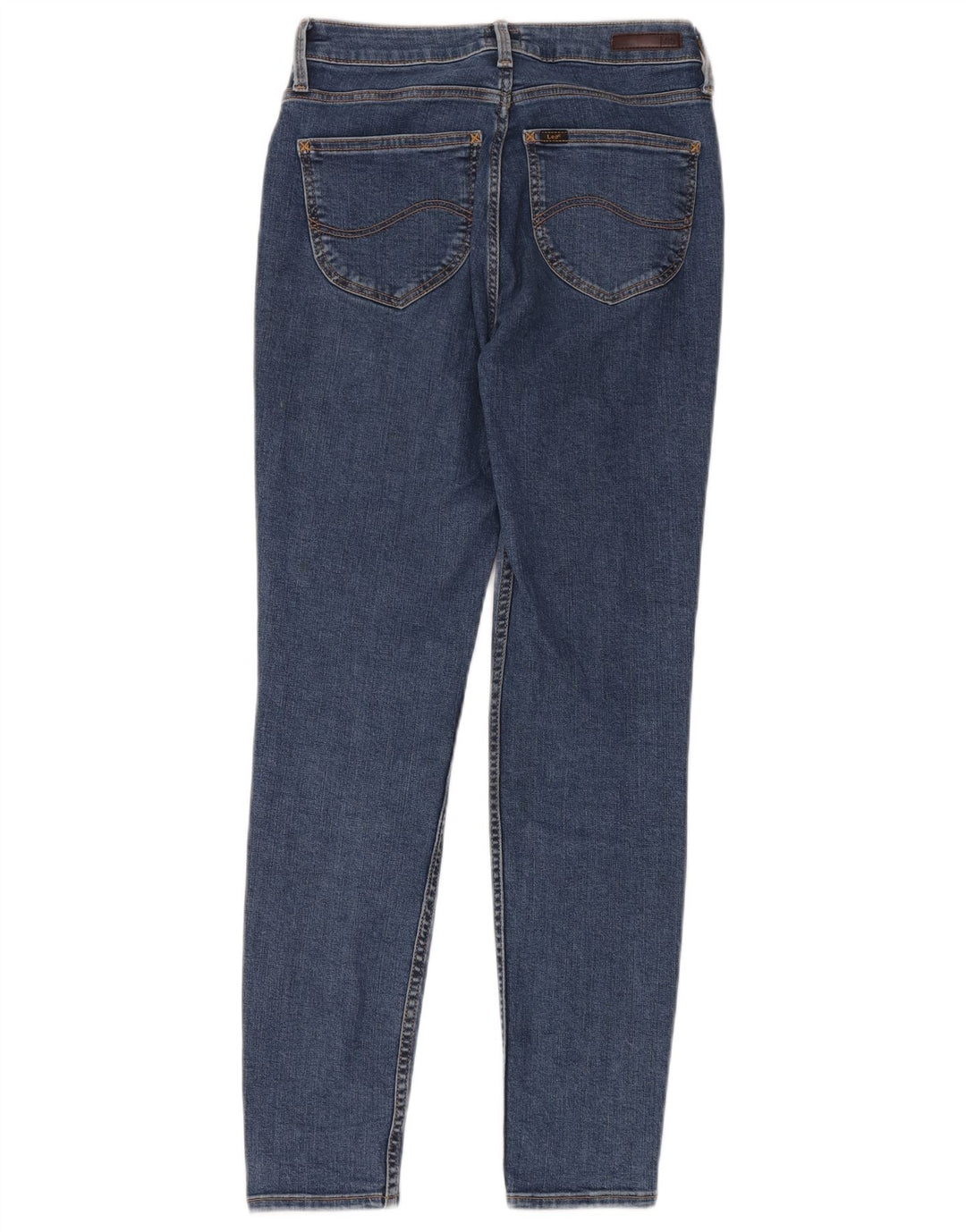 LEE Dame Skinny Jeans W29 L31 Blå Bomuld
