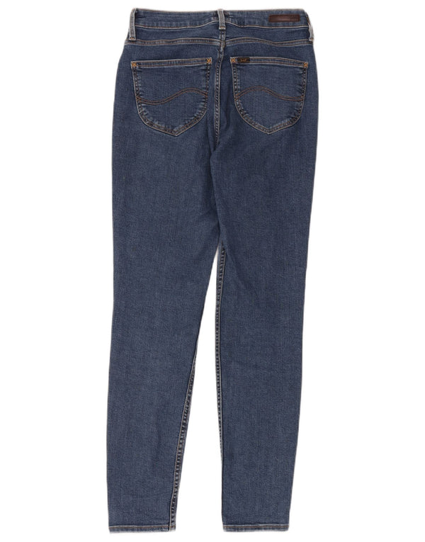 LEE Dame Skinny Jeans W29 L31 Blå Bomuld