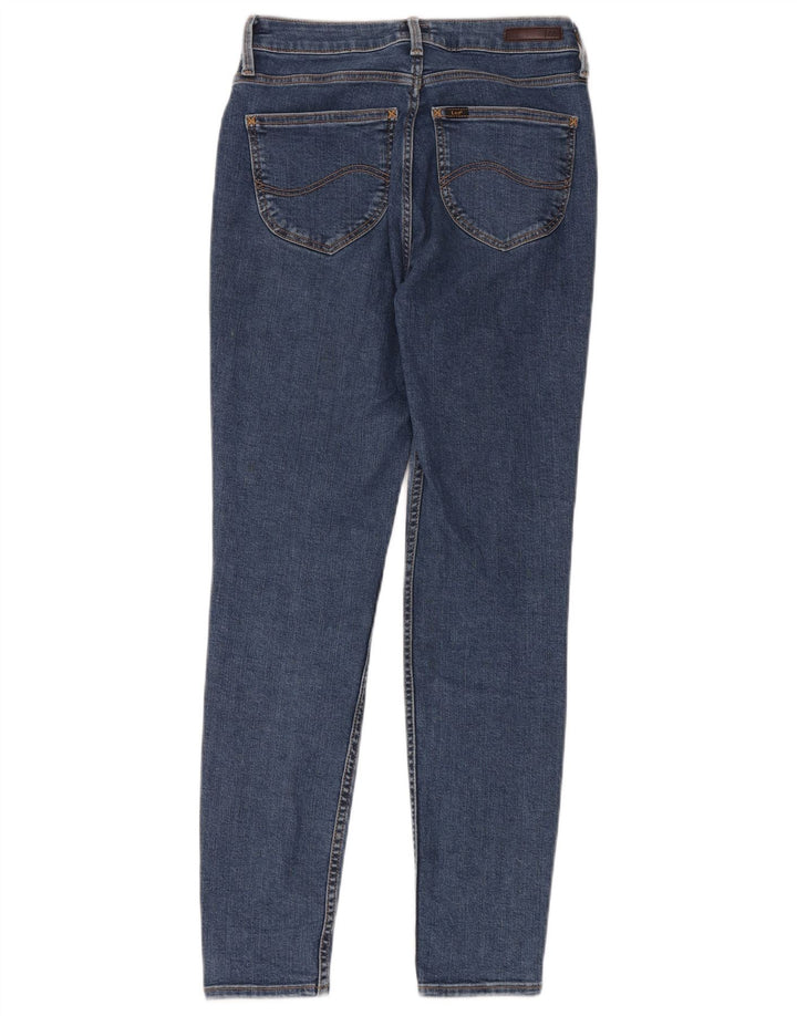 LEE Dame Skinny Jeans W29 L31 Blå Bomuld