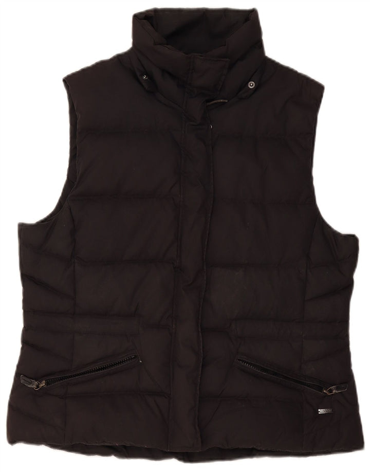 Esprit Womens Polstret Gilet UK 18 XL Sort