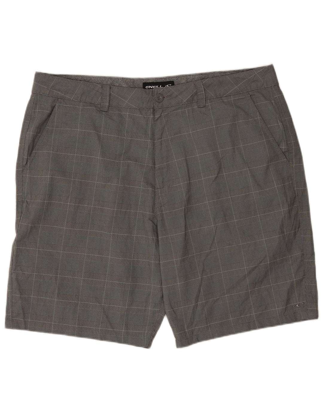 O'Neill Chino Shorts til mænd W40 XL Grå ternet polyester