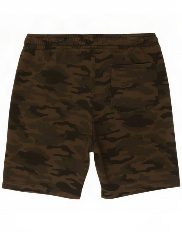 French Connection Sportsshorts til mænd Small Khaki Camouflage Cotton