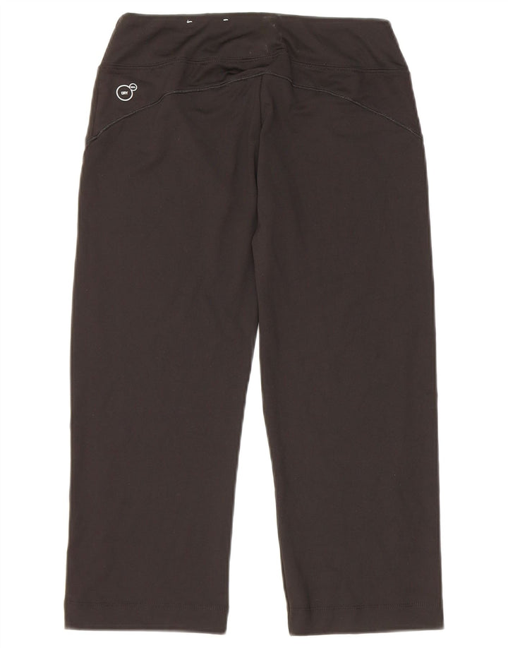 Puma Dame Capri Træningsdragt Bukser UK 8 Small Black