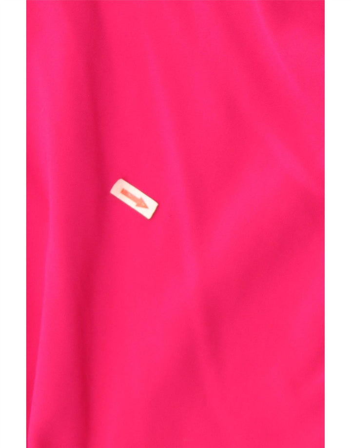Coast Kvinders Ærmeløs Skede Kjole UK 12 Medium Pink Triacetat
