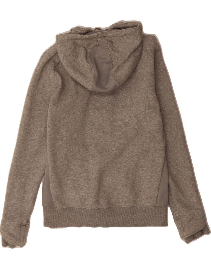 UMBRO Womens Zip Hoodie Sweater UK 12 Medium  Grey Vintage Umbro and Second-Hand Umbro from Messina Hembry 