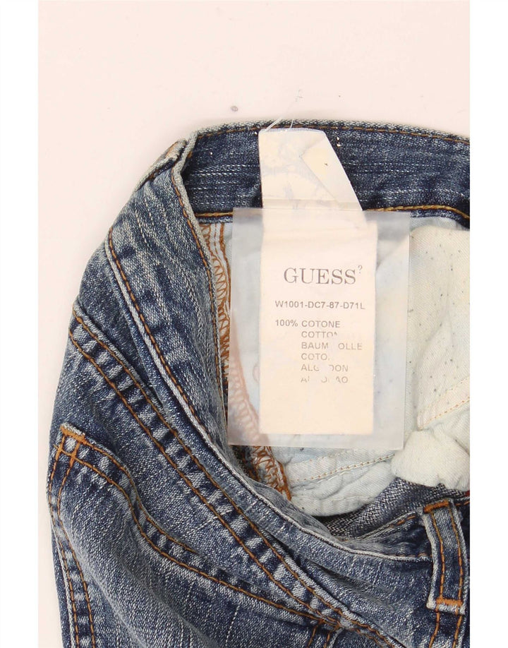 Guess Dame Flared Jeans W26 L32 Blå Bomuld