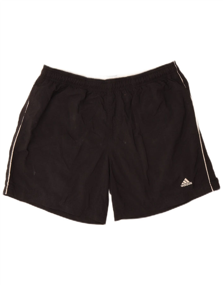 Adidas Badeshorts til mænd store sorte polyamid