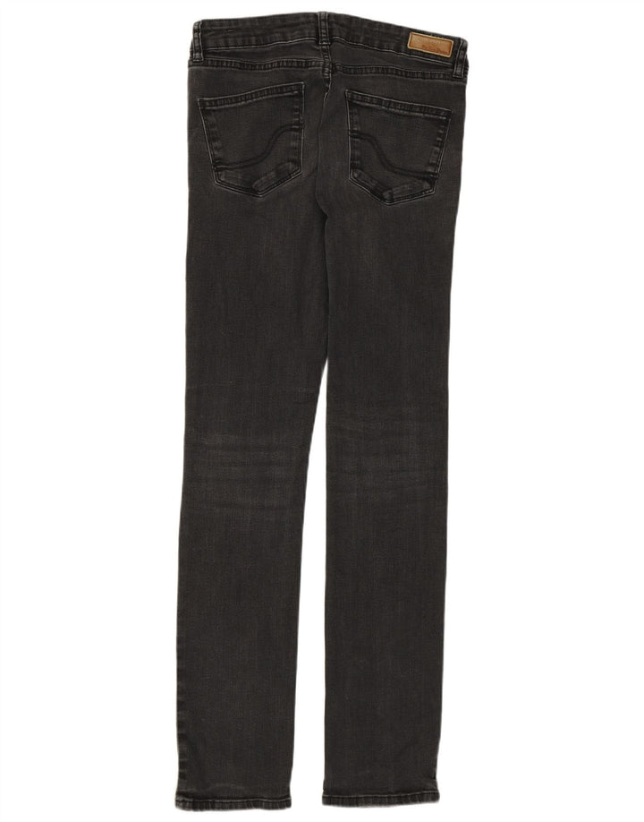 Fat Face Dame Slim Jeans UK 8 Small W27 L30 Grå