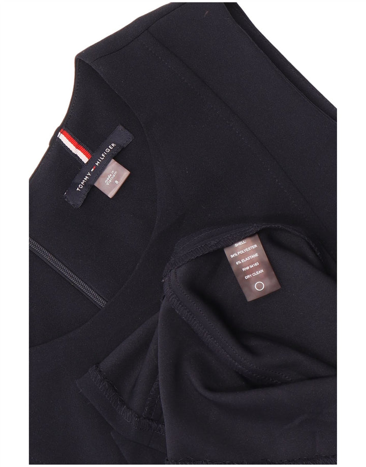 Tommy Hilfiger Dame Ærmeløs A-Line Kjole US 8 Medium Navy Blue