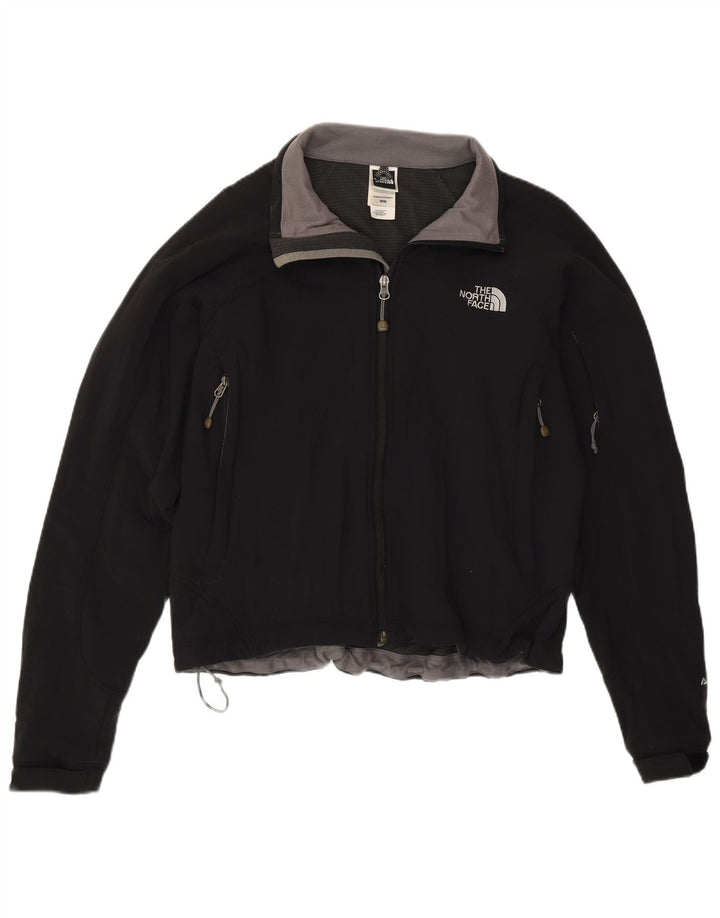 The North Face Dame Apex Windbreaker Jacket UK 14 Medium Black Polyester