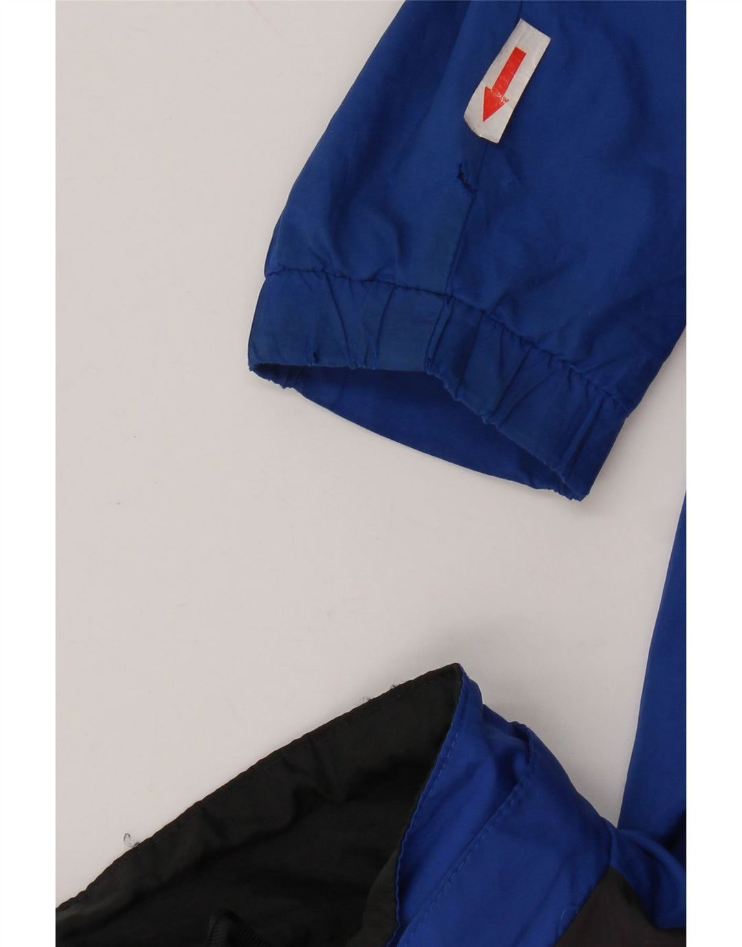 Adidas Boys Windbreaker Jacket 9-10 år Sort Colourblock Polyester