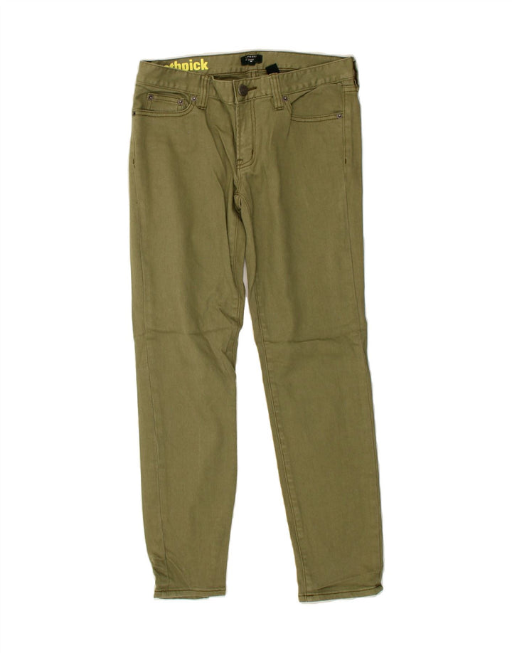 J. CREW Womens Slim Jeans W28 L28 Khaki Cotton Vintage J. Crew and Second-Hand J. Crew from Messina Hembry 