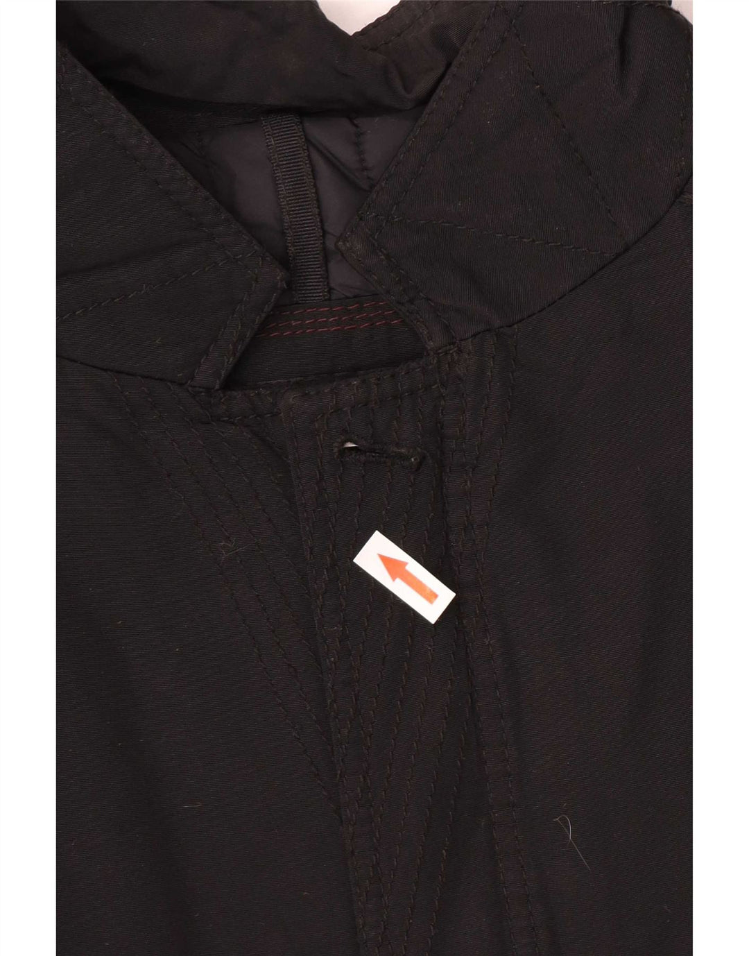 Massimo Dutti Herre Utility Jacket UK 44 2XL Sort Nylon