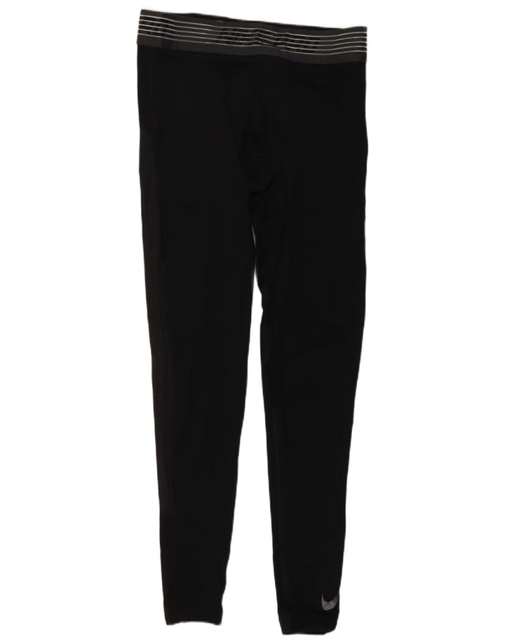 Nike Herre Dri Fit Grafiske Leggings Medium Sort Polyester