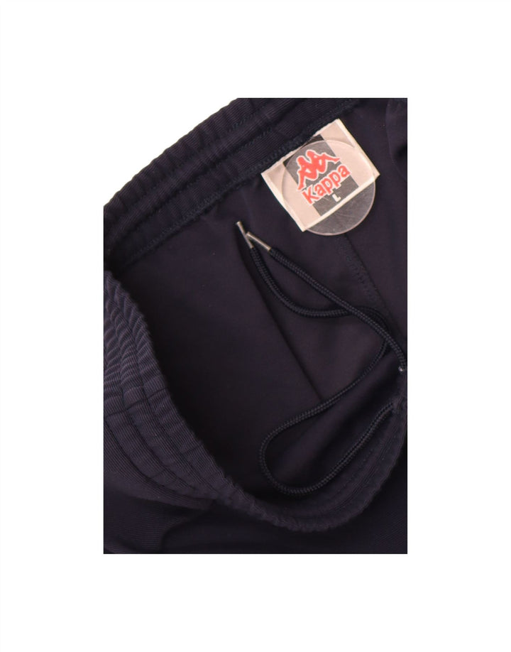 KAPPA Mens Tracksuit Trousers Large  Navy Blue