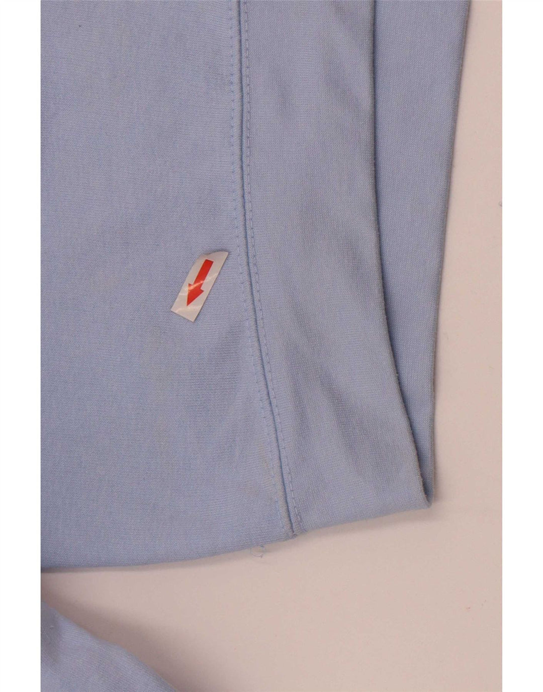 Zara Womens Crop Oversized Sweatshirt Jumper UK 10 Small Blue Polyester