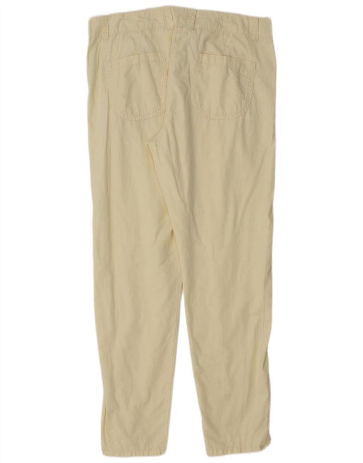 Marks & Spencer Dame Slim Chino Bukser UK 12 Medium W32 L29 Gul