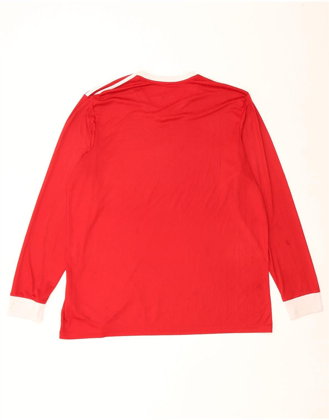 Adidas Herre Climalite Top Langærmet 2XL Rød Polyester