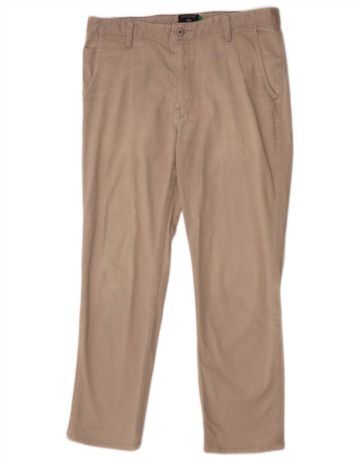 Dockers Herre Slim Chino Bukser W34 L29 Beige