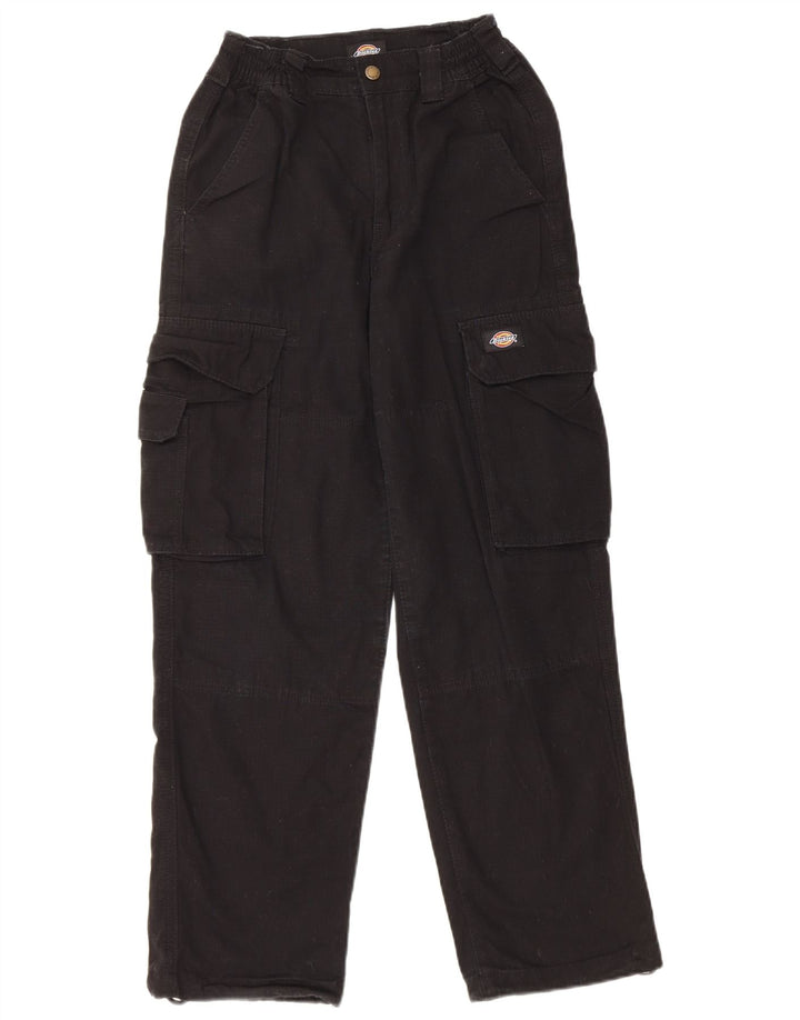 Dickies Dame Straight Cargo Bukser W26 L27 Sort