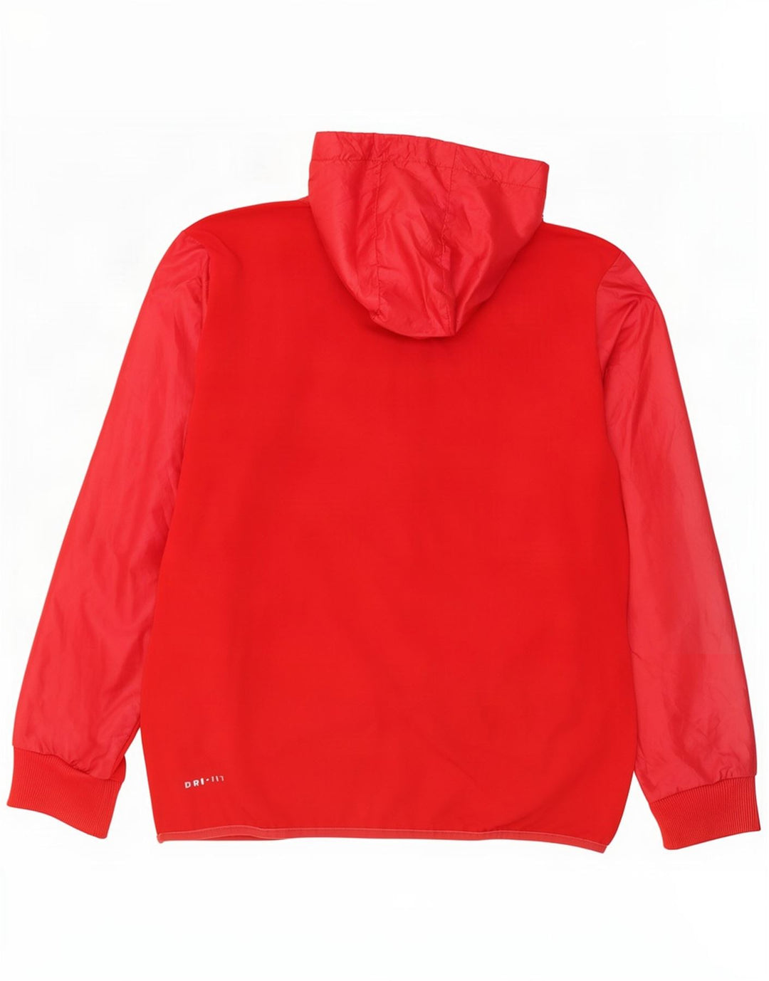 Nike Herre Dri Fit Træningsdragt med hætte Topjakke Medium Rød Polyester