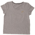 NIKE Womens T-Shirt Top UK 14 Medium Grey