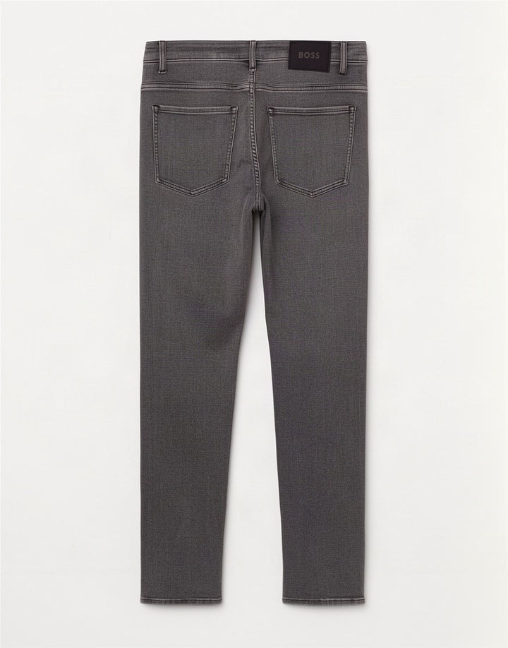 Hugo Boss Dame Slim Jeans W32 L30 Grå Bomuld
