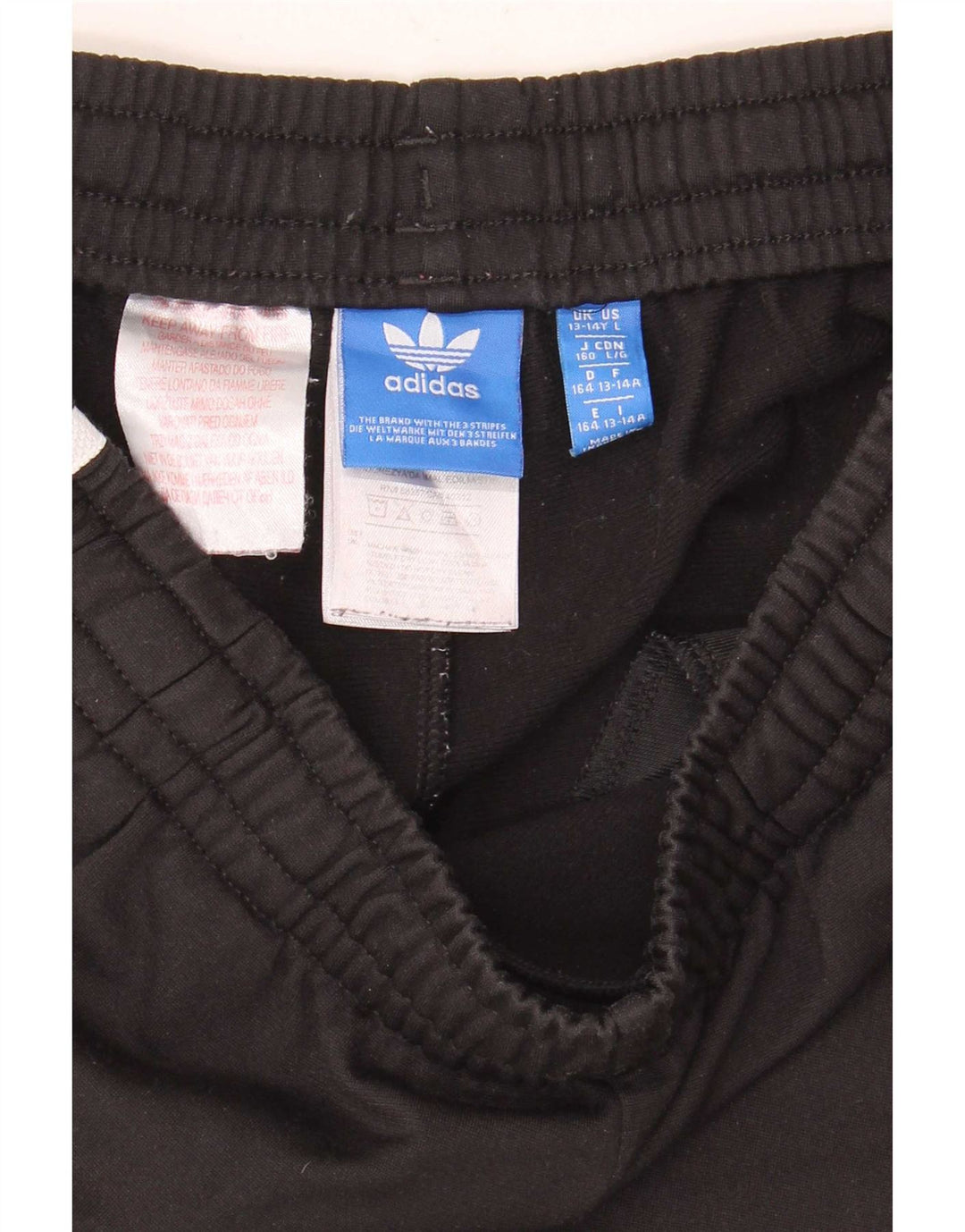 Adidas Boys Sports Shorts 13-14 år Sort polyester