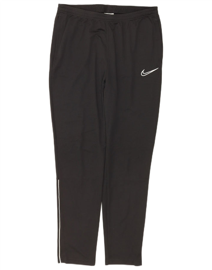 NIKE Dri Fit træningsdragtsbukser til kvinder UK 14 Stor sort polyester