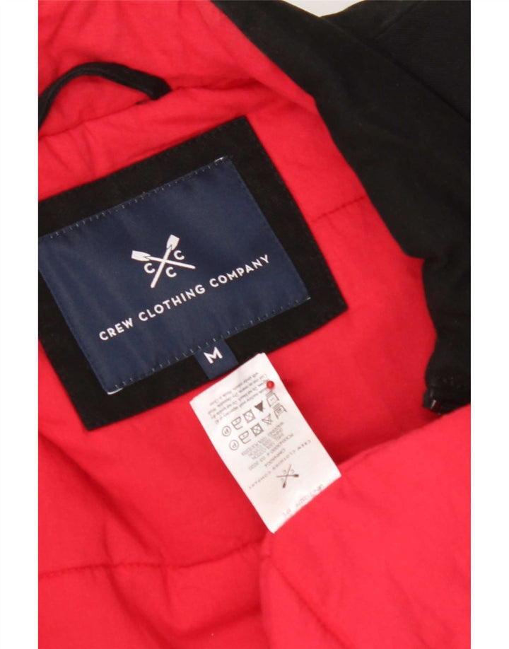 Crew Clothing Herre Gilet UK 38 Medium Black Cotton