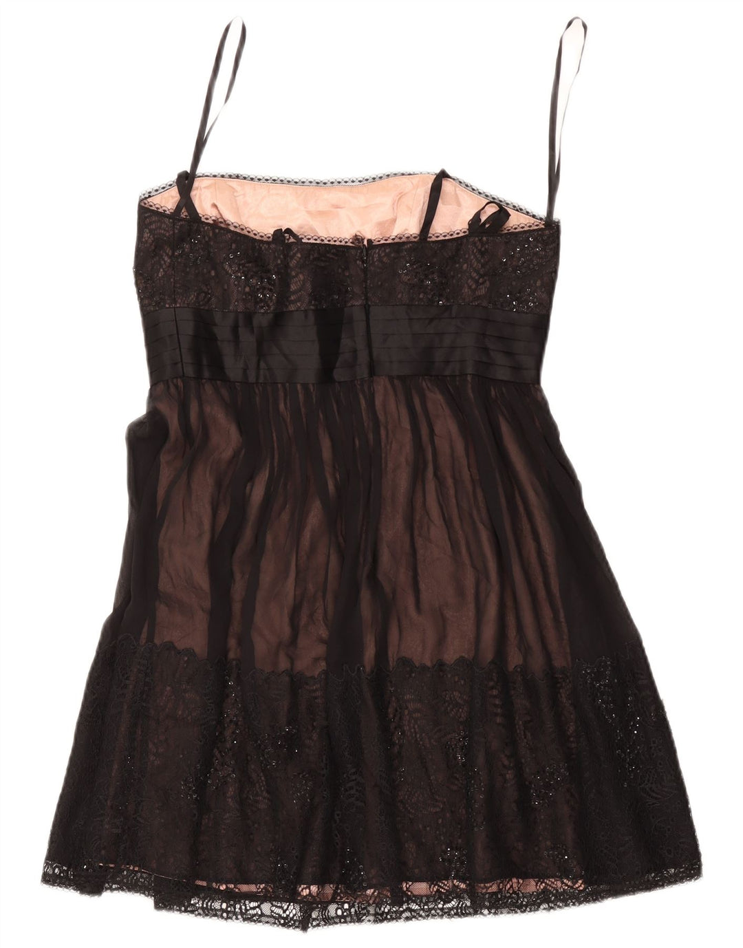 BCBGMAXAZRIA Kvinder Short Off Shoulder Dress UK 8 Small Black