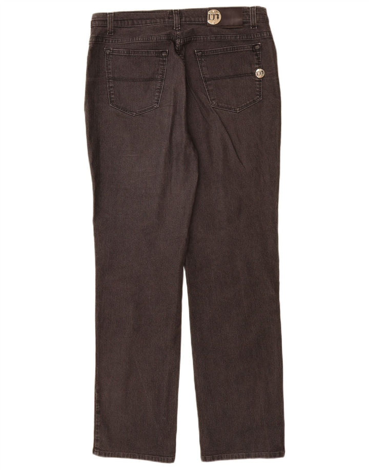 Trussardi Lige Jeans til kvinder W33 L31 Grå Bomuld