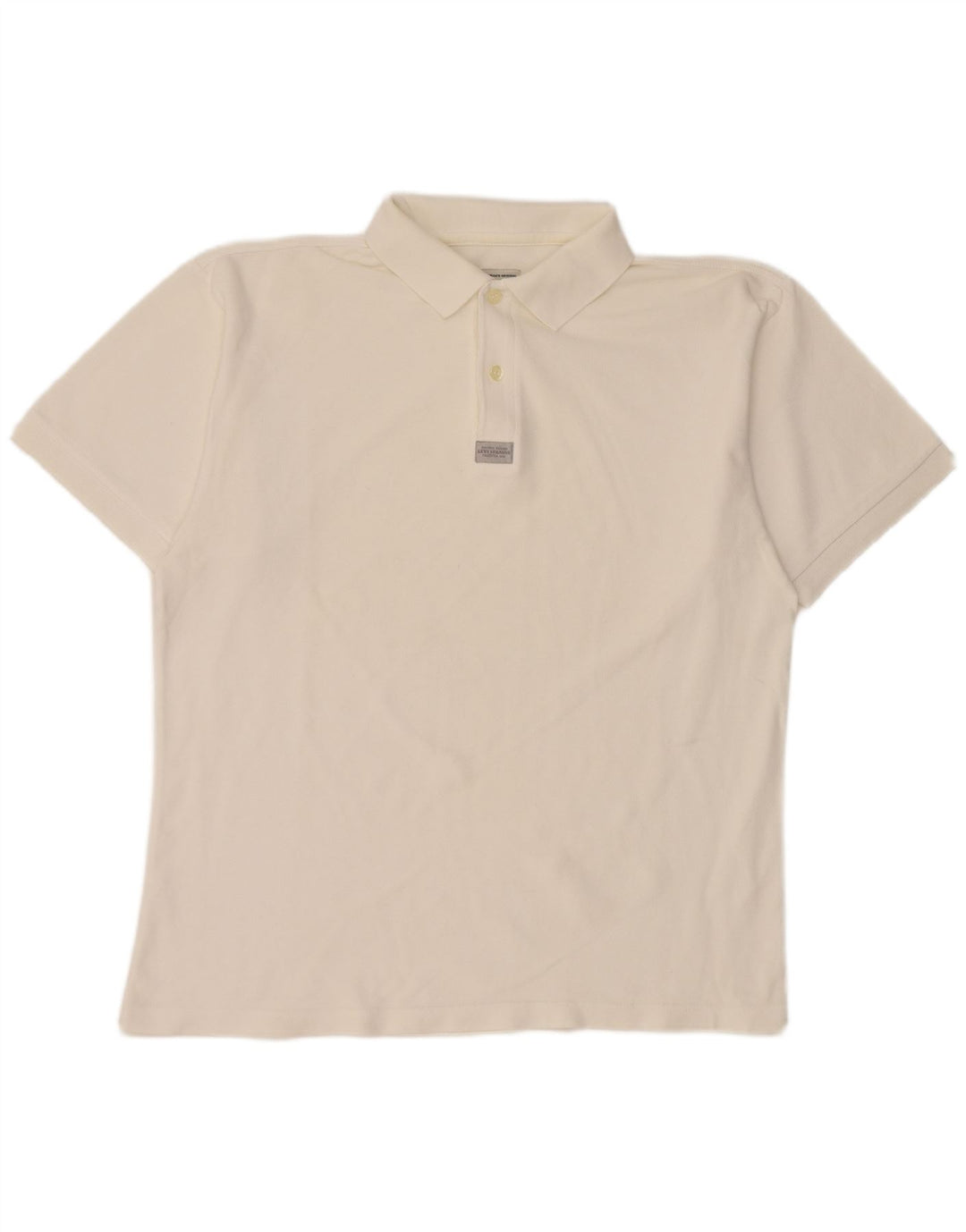 Levi's herre poloskjorte stor hvid