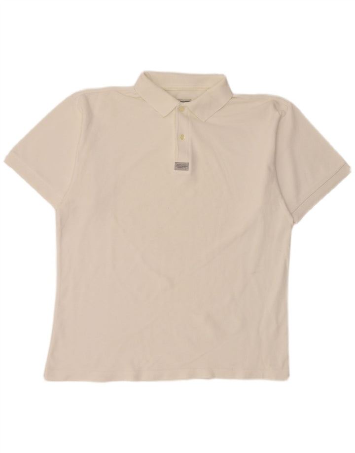Levi's herre poloskjorte stor hvid