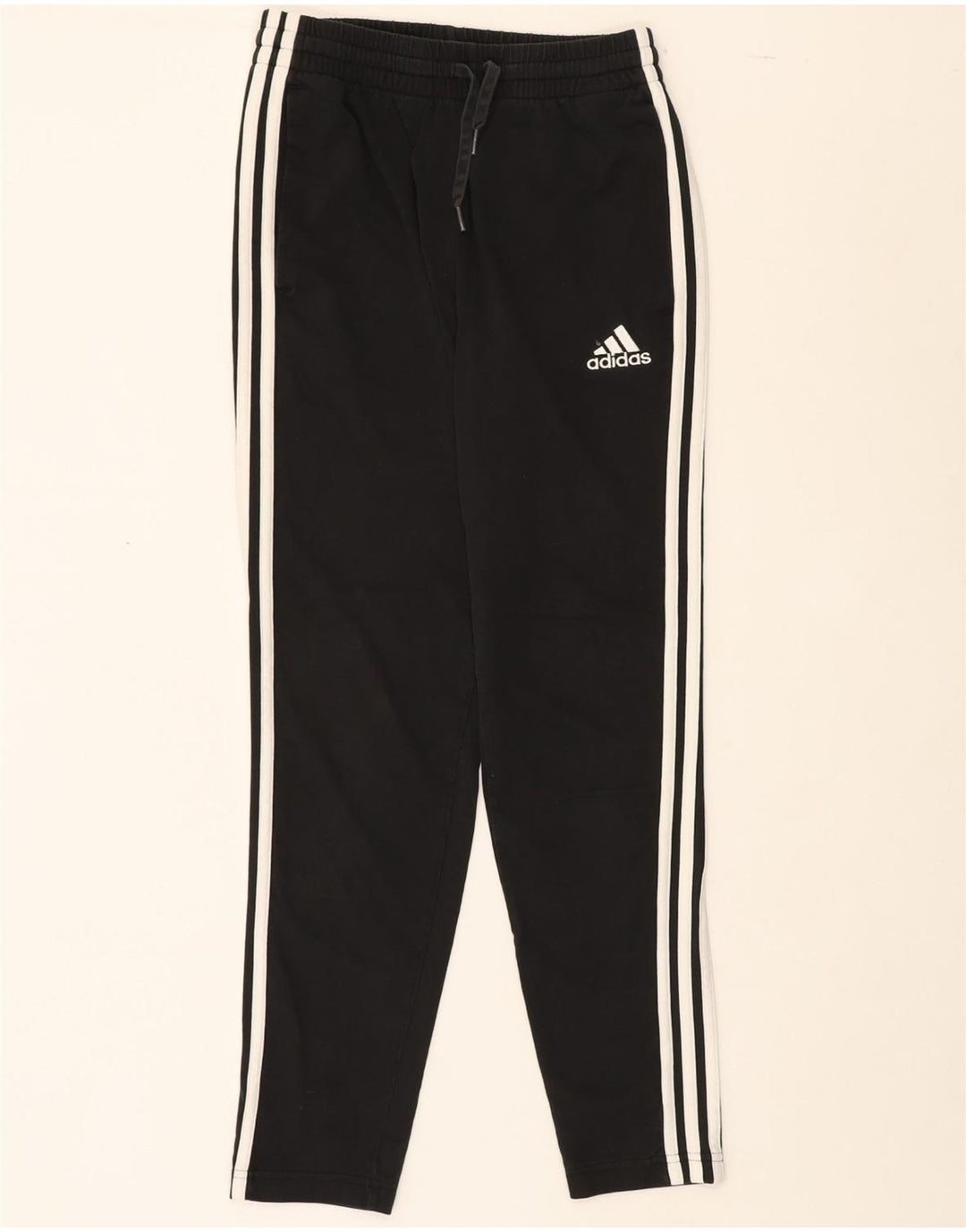 ADIDAS Womens Tracksuit Trousers UK 8 Small  Black Vintage Adidas and Second-Hand Adidas from Messina Hembry 