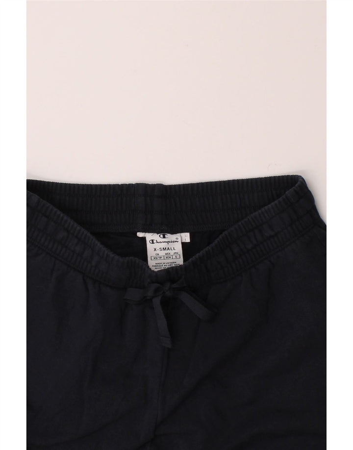CHAMBERS Mens Graphic Tracksuit Trousers Joggers Small  Navy Blue Vintage Chambers and Second-Hand Chambers from Messina Hembry 