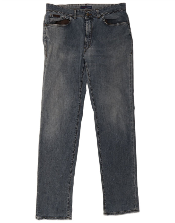 Trussardi Straight Jeans til mænd W36 L34 Blå